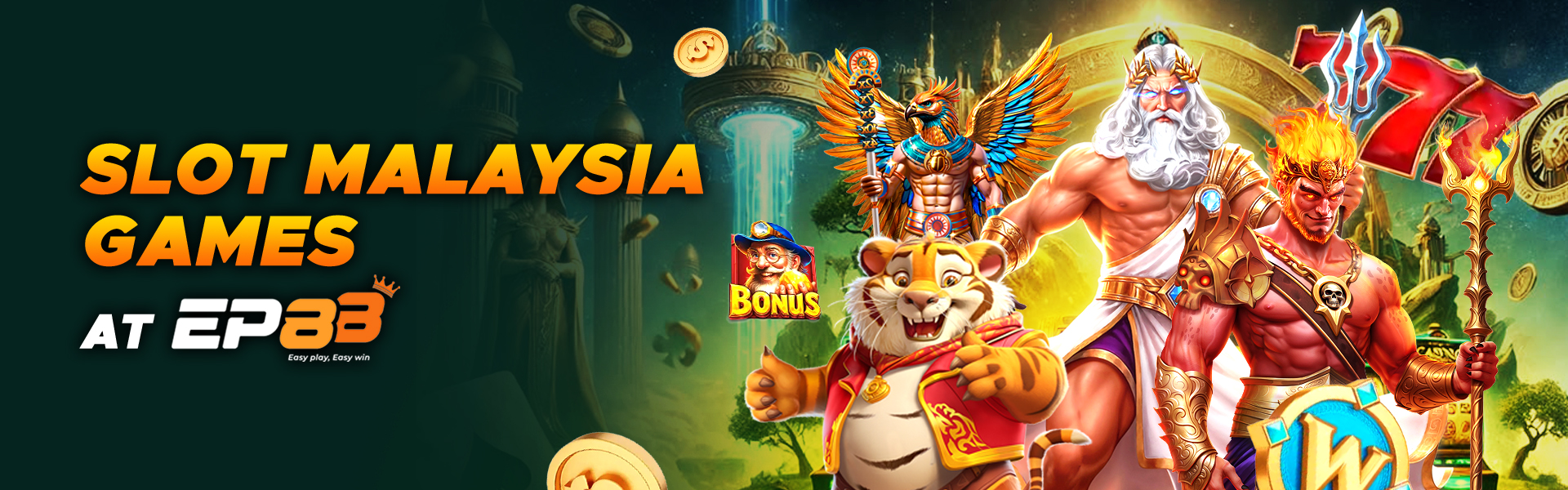 Play All Best Slot Malaysia Games at EP88